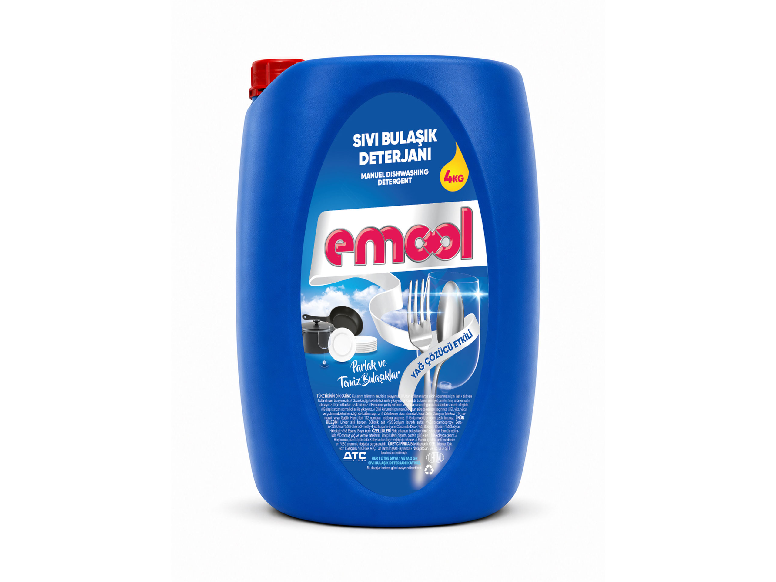 Emool Sıvı Bulaşık Deterjanı 4 Kg | Emool Deterjan | Çamaşır Suyu, Yüzey Temizleyici, Gider Açıcı ve Hijyen Ürünleri Üreticisi | Yerli Temizlik ve Hijyen Ürünleri Üreticisi