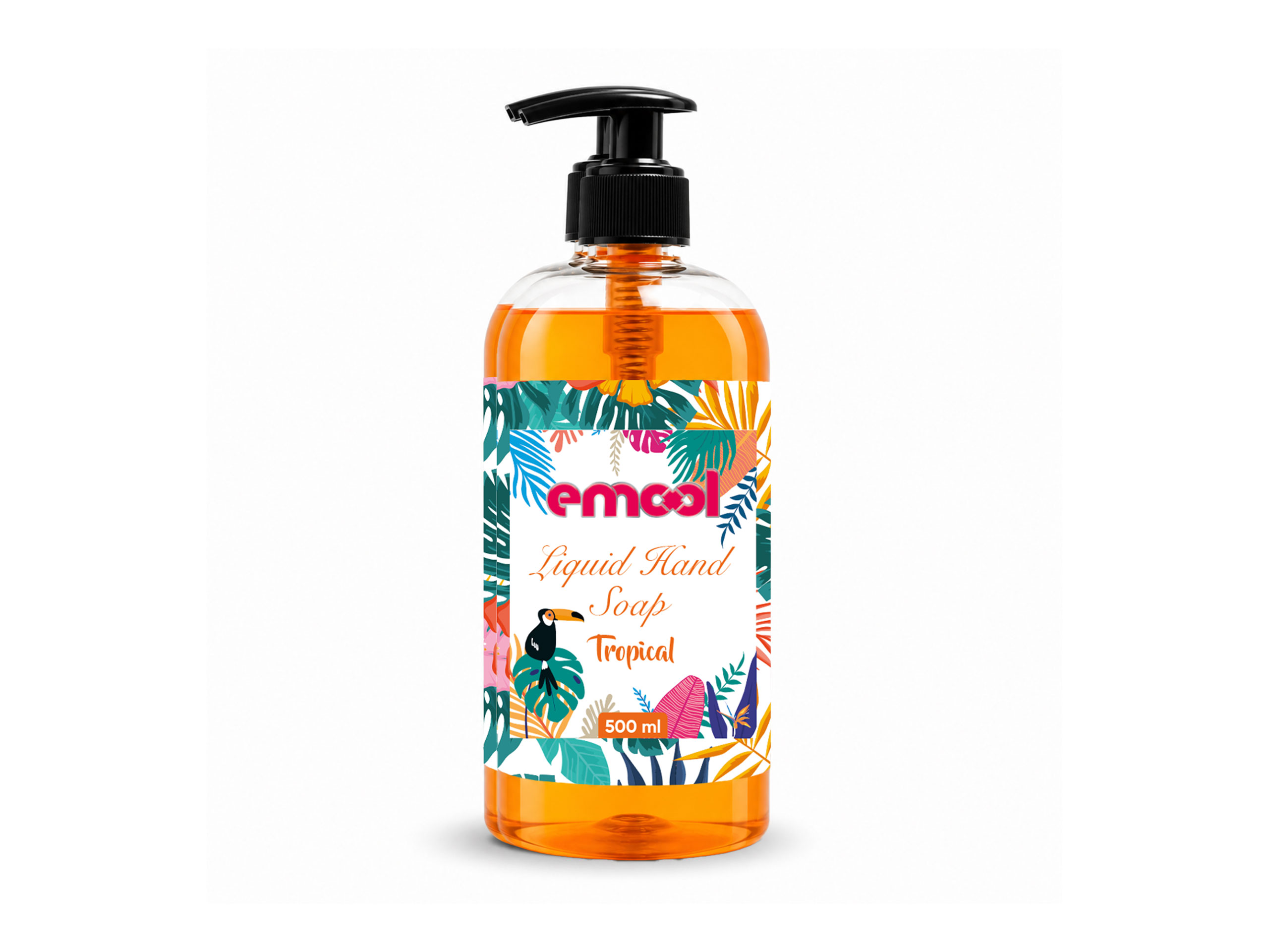 Emool Tropical Sıvı El Sabunu 500 ml | Emool Deterjan | Çamaşır Suyu, Yüzey Temizleyici, Gider Açıcı ve Hijyen Ürünleri Üreticisi | Yerli Temizlik ve Hijyen Ürünleri Üreticisi